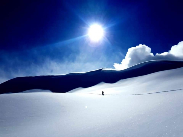 ski touring in Gudauri