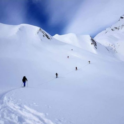 Ski touring Svaneti
