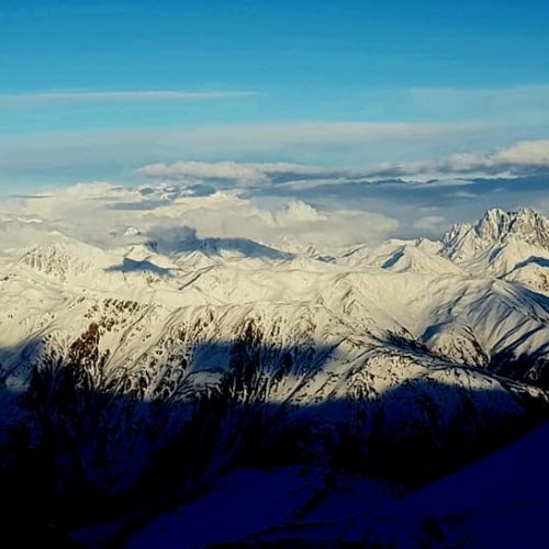 View from Kazbek