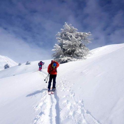 Ski touring in Svaneti