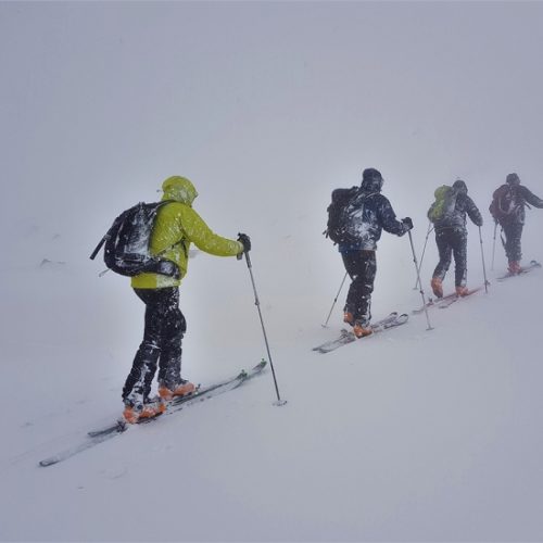 Ski touring in Armenia