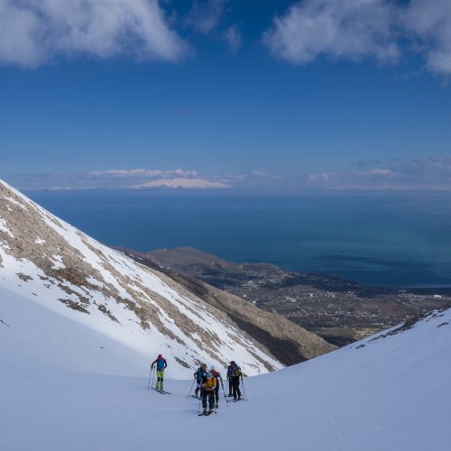 Ski touring Mount Ararat