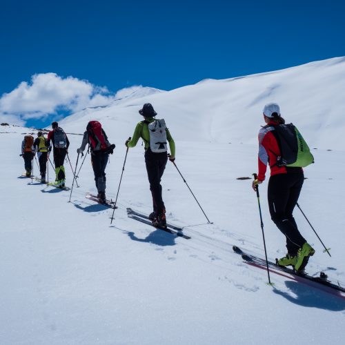 Ski touring Mount Ararat