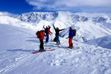 Skitouren in Swanetien