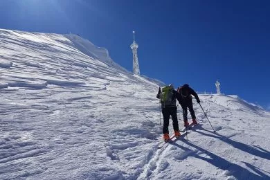 Ski touring in Armenia